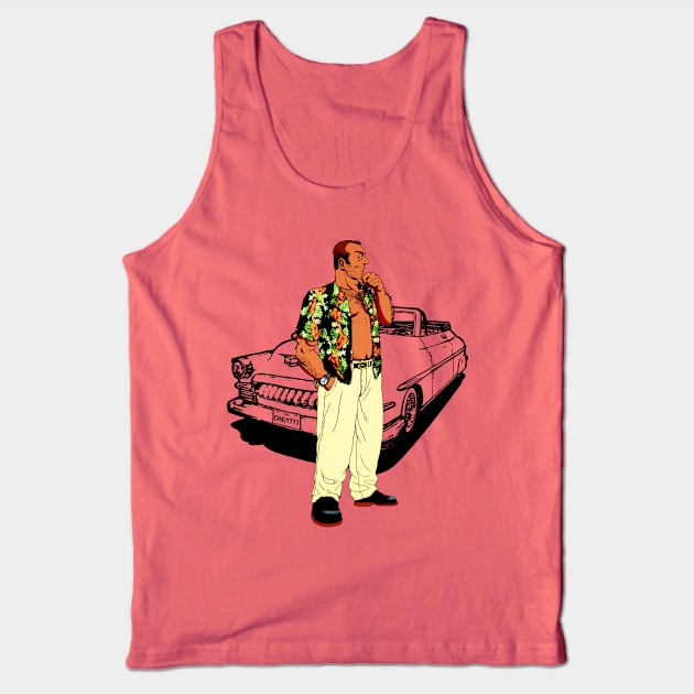 Old Cabbie Tank Top by winsarcade